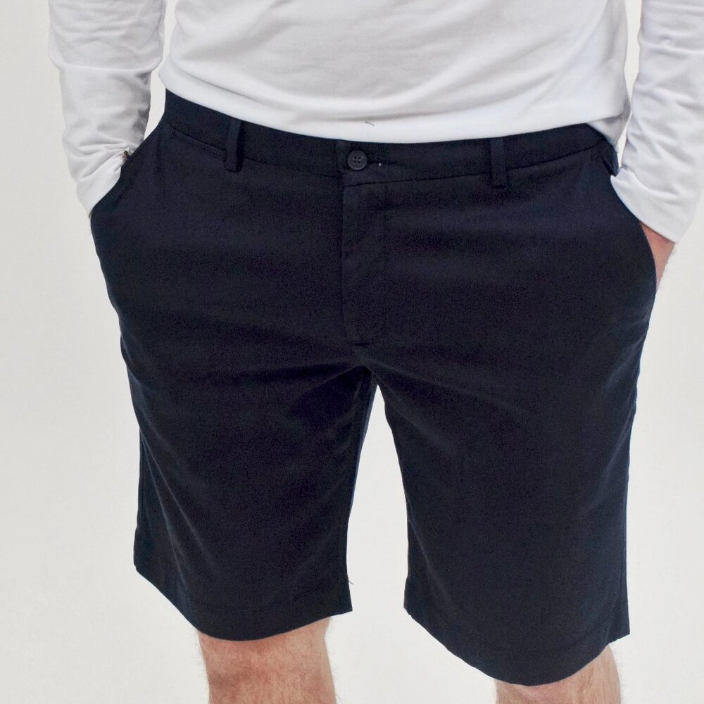 Suit Sartoria Navy Slim Fit Chino Shorts